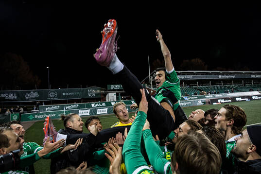 Bläddra bland fler bilder av Fotboll, Superettan, Brage - Landskrona