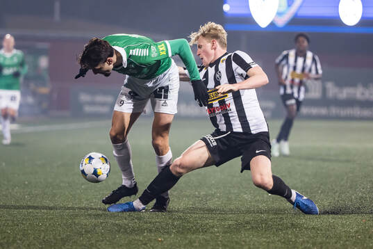 Brages Filip Trpcevski och Landskronas Gustaf Westström