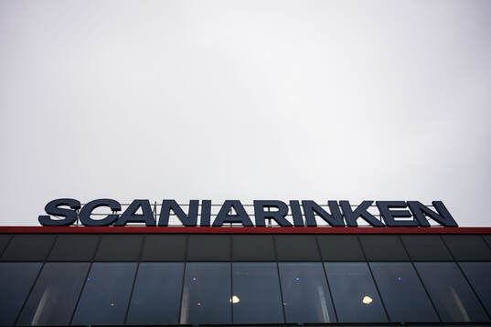 Exteriör vy av Scaniarinken