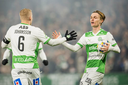 Västerås Julius Johansson jublar