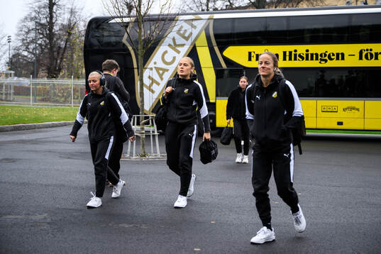 Häckens Matilda Nildén och Paulina Nyström