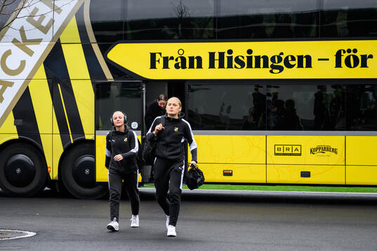 Häckens Matilda Nildén och Paulina Nyström