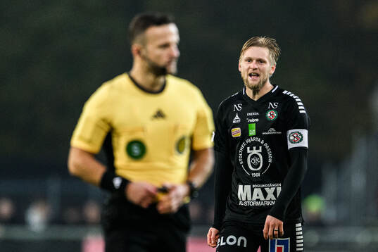 Örebros Karl Holmberg deppar