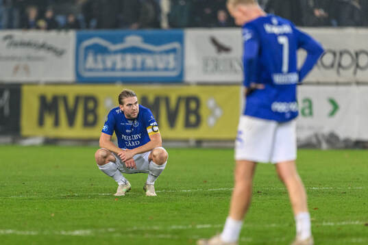 Trelleborgs Charlie Weberg deppar