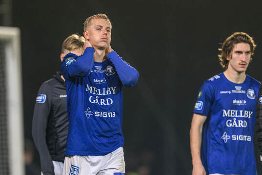 Trelleborgs Jakob Andersson deppar