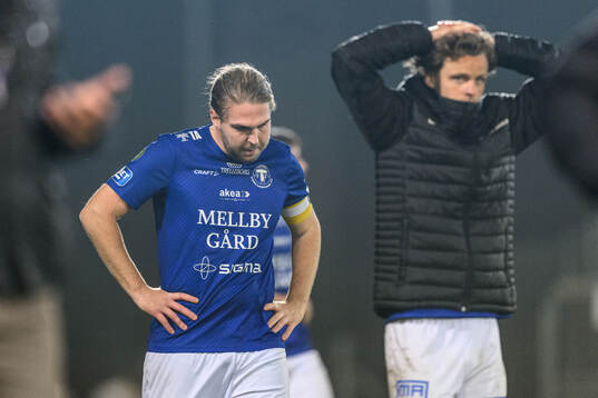 Trelleborgs Charlie Weberg deppar