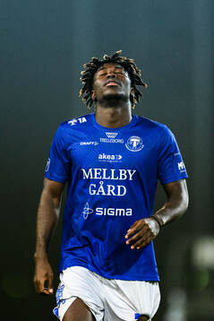 Trelleborgs Abel Ogwuche deppar