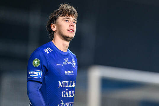 Trelleborgs Viktor Christiansson deppar