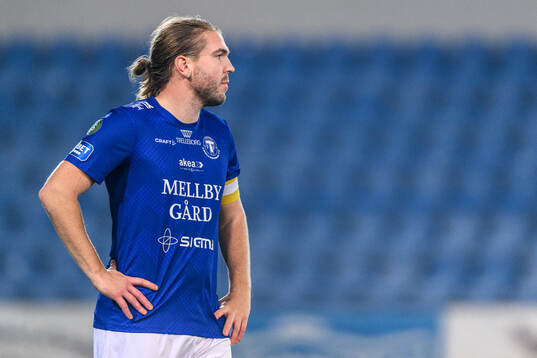 Trelleborgs Charlie Weberg deppar