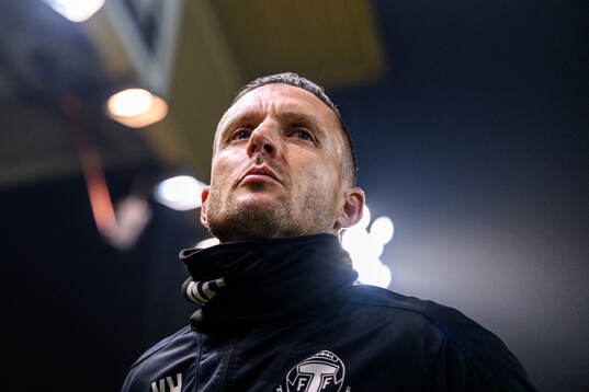 Trelleborgs tränare Kristian Haynes deppar