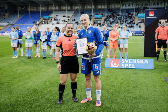 IFK Norrköpings Wilma Leidhammar uppmärksammas