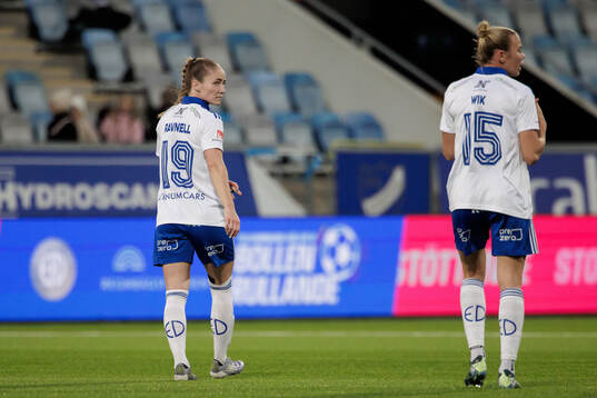 IFK Norrköpings Sabina Ravnell deppar