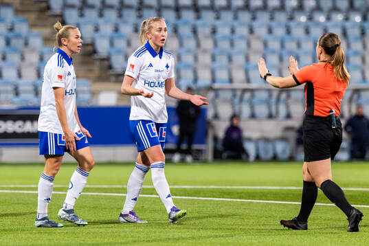 IFK Norrköpings Jessica Wik och Julia Karlernäs