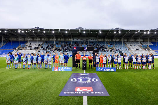IFK Norrköpings spelare och Malmö FFs spelare