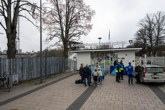Exteriör av Kristinebergs IP