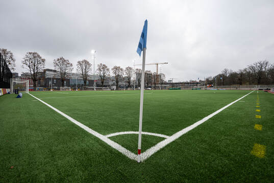 Vy över Kristinebergs IP