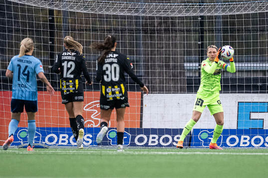 Häckens målvakt Jennifer Falk