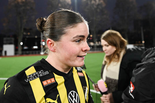 Häckens Hanna Wijk jublar