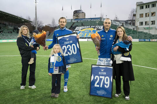 GIF Sundsvalls Pontus Engblom och Dennis Olsson hyllas