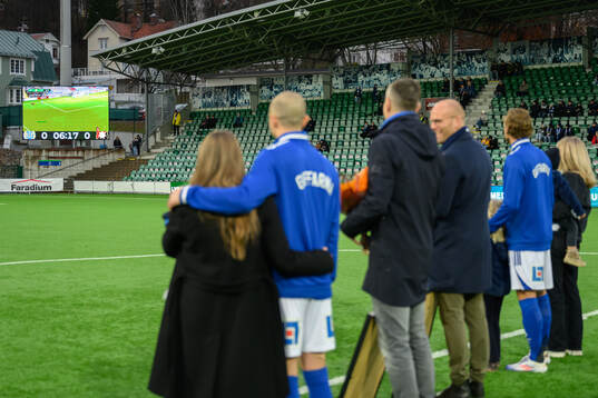 GIF Sundsvalls Pontus Engblom och Dennis Olsson hyllas