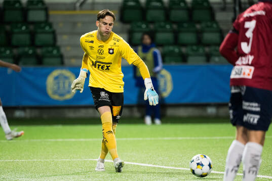 Örgrytes målvakt Hampus Gustafsson