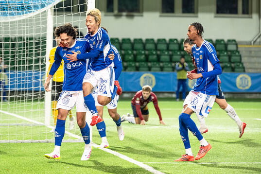 GIF Sundsvalls Monir Jelassi jublar