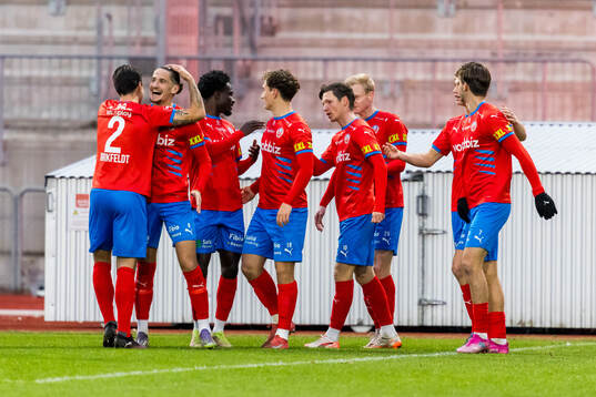 Helsingborgs Ervin Gigovic jublar