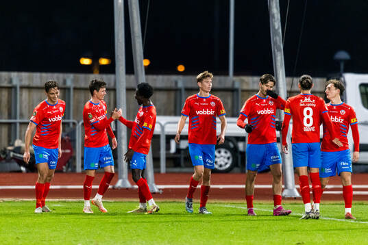 Helsingborgs Max Svensson jublar