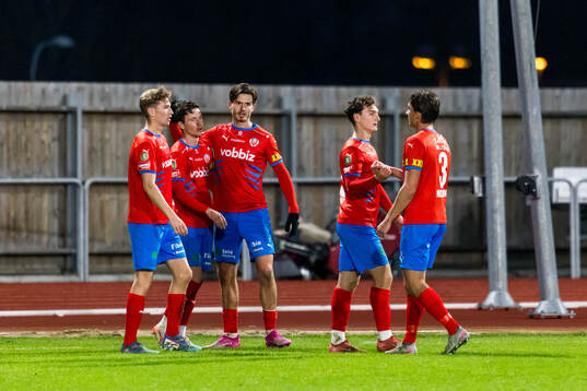 Helsingborgs Max Svensson jublar