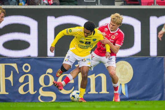 Falkenbergs Seif Ali Hindi och Kalmars Rony Jansson