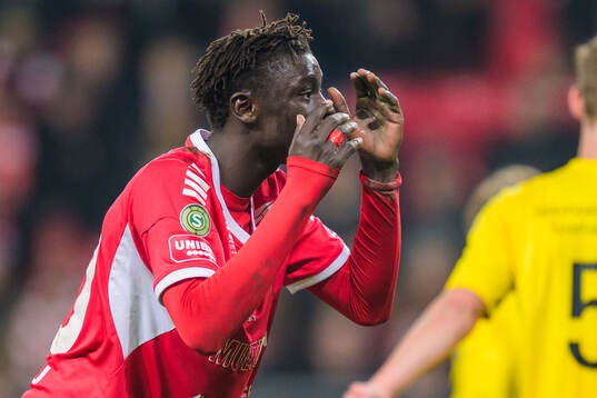 Kalmars Gibril Sosseh deppar