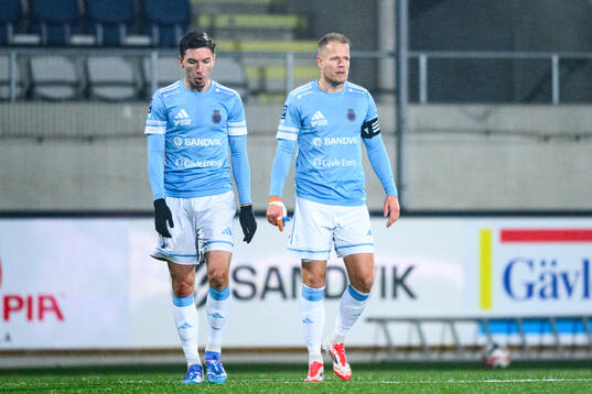 Gefles Alem Nezirevic och Martin Rauschenberg Brorsen deppar