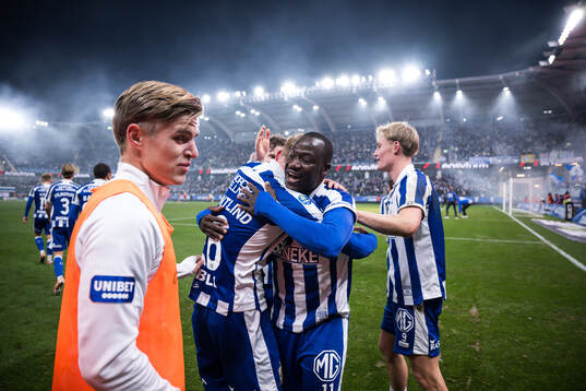 IFK Göteborgs Saidou Alioum Moubarak jublar
