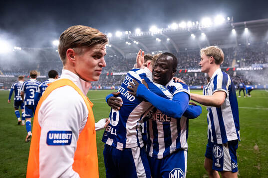 IFK Göteborgs Saidou Alioum Moubarak jublar