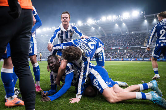 IFK Göteborgs Saidou Alioum Moubarak jublar