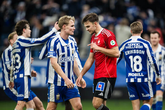 IFK Norrköpings Anton Eriksson deppar