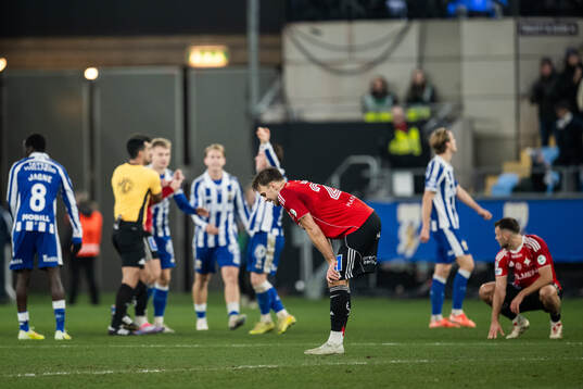 IFK Norrköpings Anton Eriksson deppar