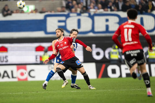 IFK Norrköpings Christoffer Nyman och IFK Göteborgs