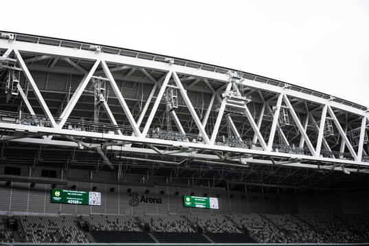 Interiör vy över 3Arena