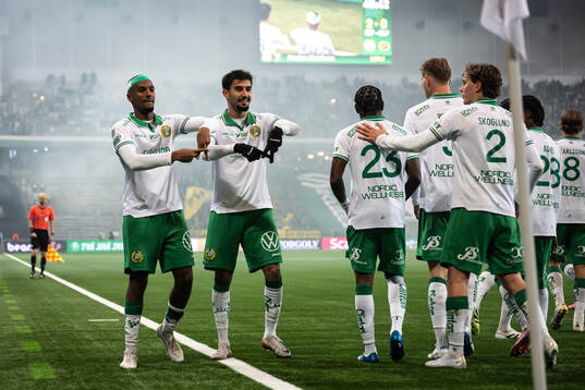 Hammarbys Paulos Abraham jublar