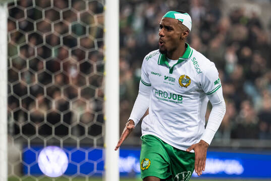Hammarbys Paulos Abraham jublar