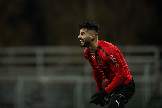 Nordic United FCs Shergo Shhab jublar