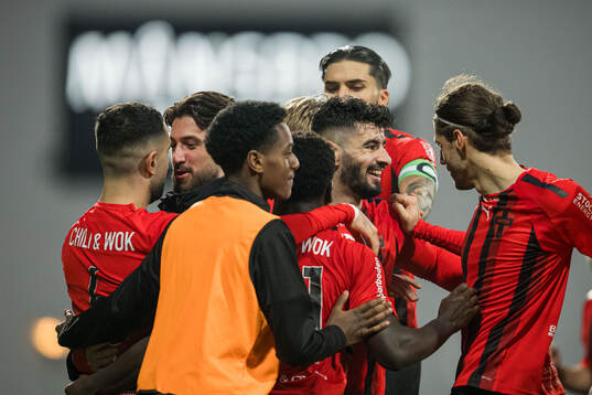 Nordic United FCs Shergo Shhab jublar
