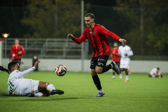 Nordic United FCs Lorent Mehmeti