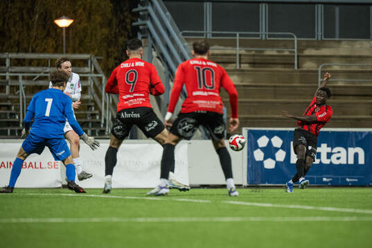 Nordic United FCs Emmanuel Swedi