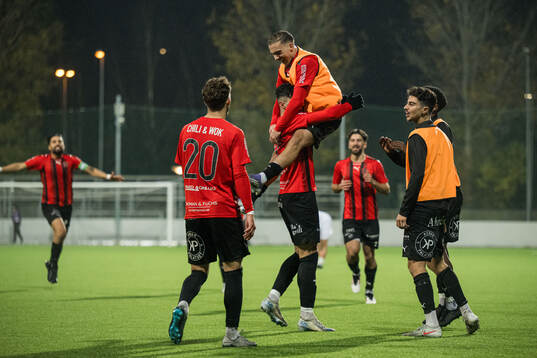 Nordic United FCs Shergo Shhab jublar