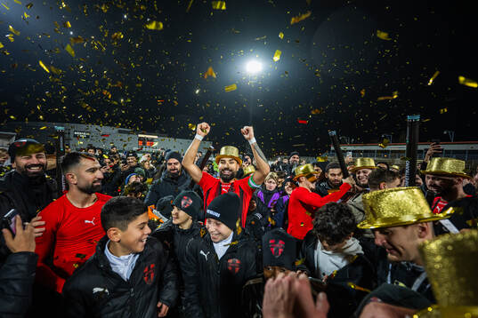 Bläddra bland fler bilder av Fotboll, Ettan norra, Nordic United - FC Arlanda