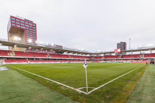 Interiör vy från Spiris arena