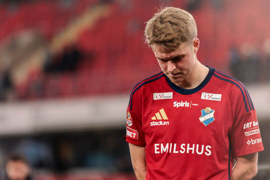 Östers Magnus Christensen deppar