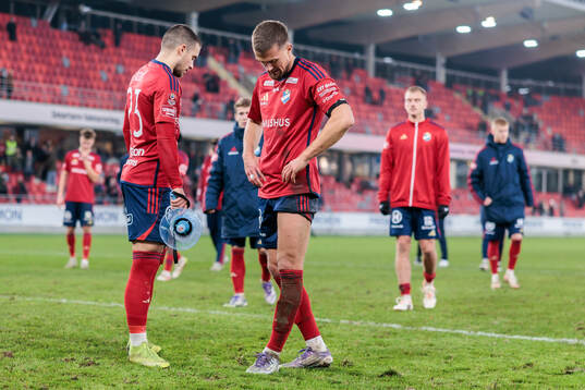 Östers Vladimir Rodic och Ivan Kricak deppar